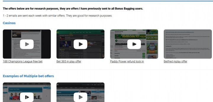 Bonus Bagging — Screenshot — Reloads