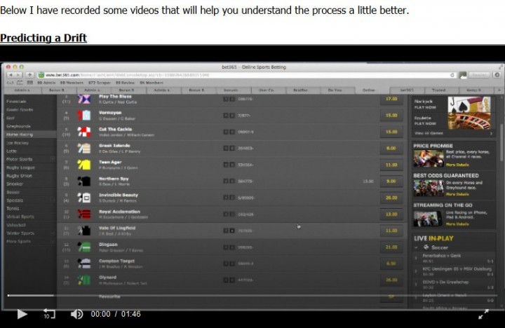 Bookie Blowout — Screenshot — Membership Site (3) Bookie Blowout — Screenshot — Membership Site (3)