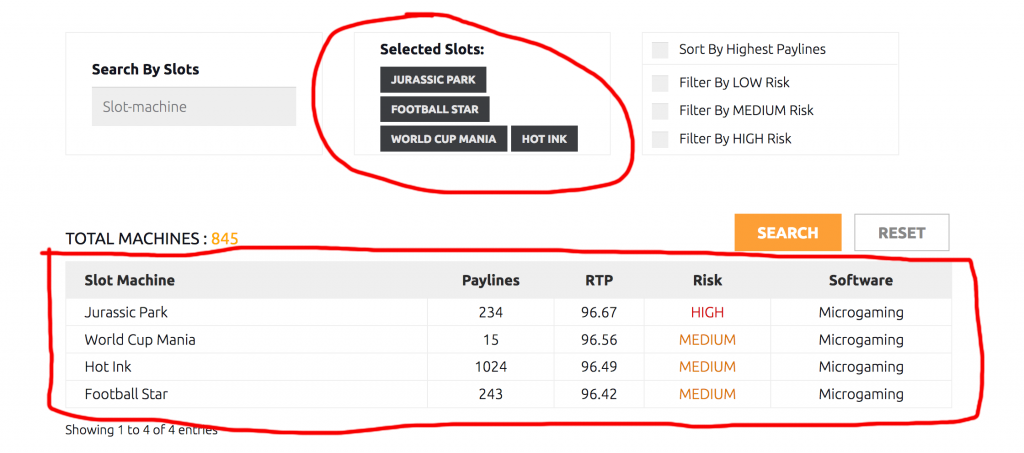 Casino slot ev calculator