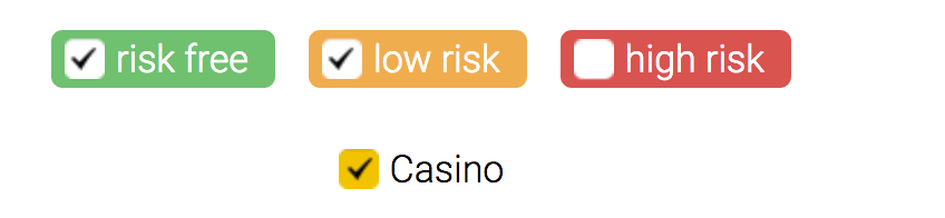 Low risk casino